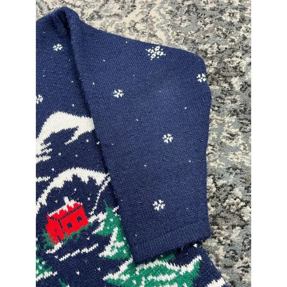 Vintage 90s Unisex Nut Cracker Christmas knit Sweater Size Medium